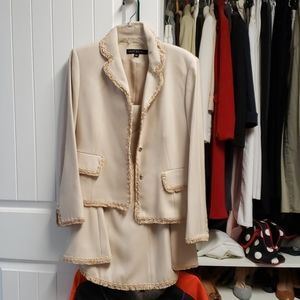 Jacket with matching skirt